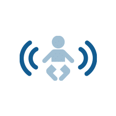 Babyphone mit Bewegungsmelder und Atemüberwachung