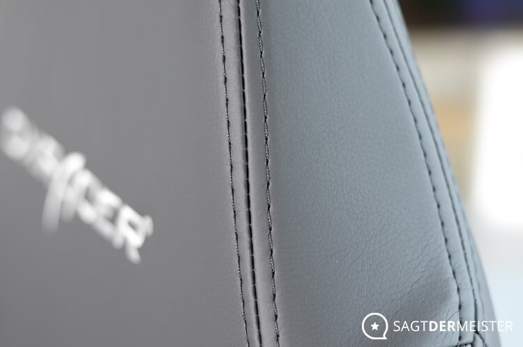 DxRacer Verarbeitung