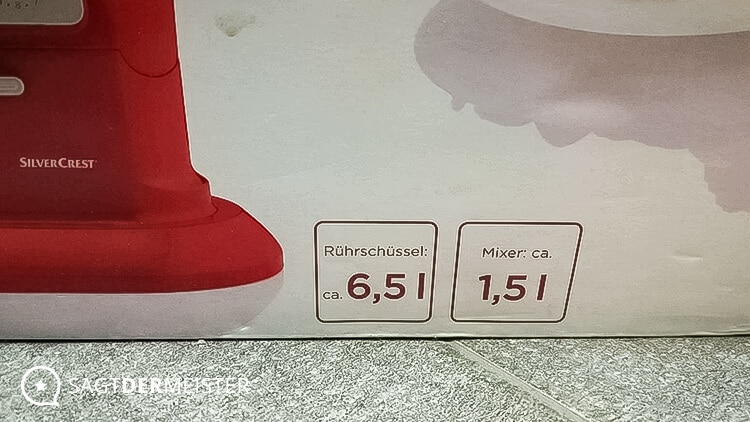 SILVERCREST Küchenmaschine Verpackung