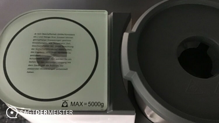 QUIGG Küchenmaschine Küchenwaage