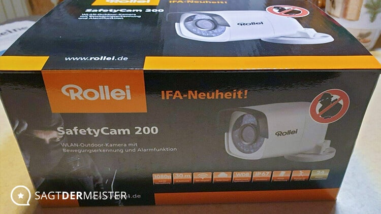 Rollei SafetyCam 200 Unboxing